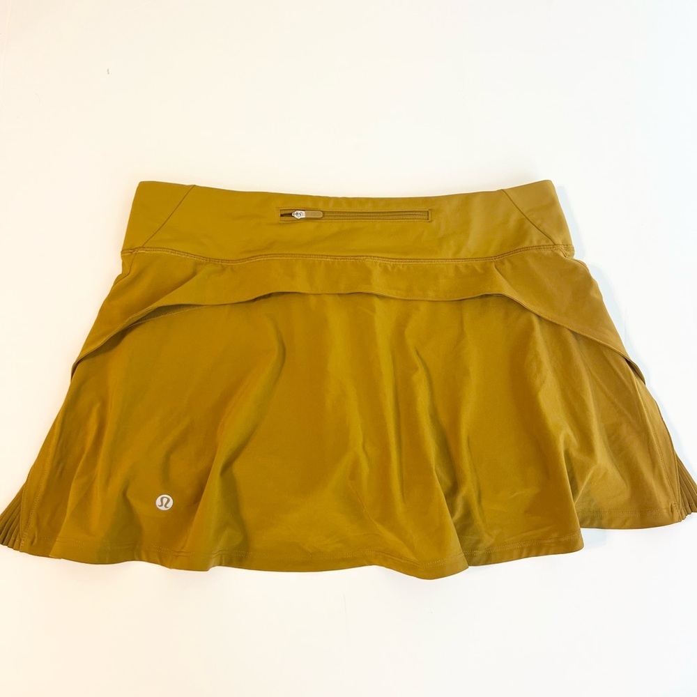 lululemon athletica Women's spice color Skirt running 8